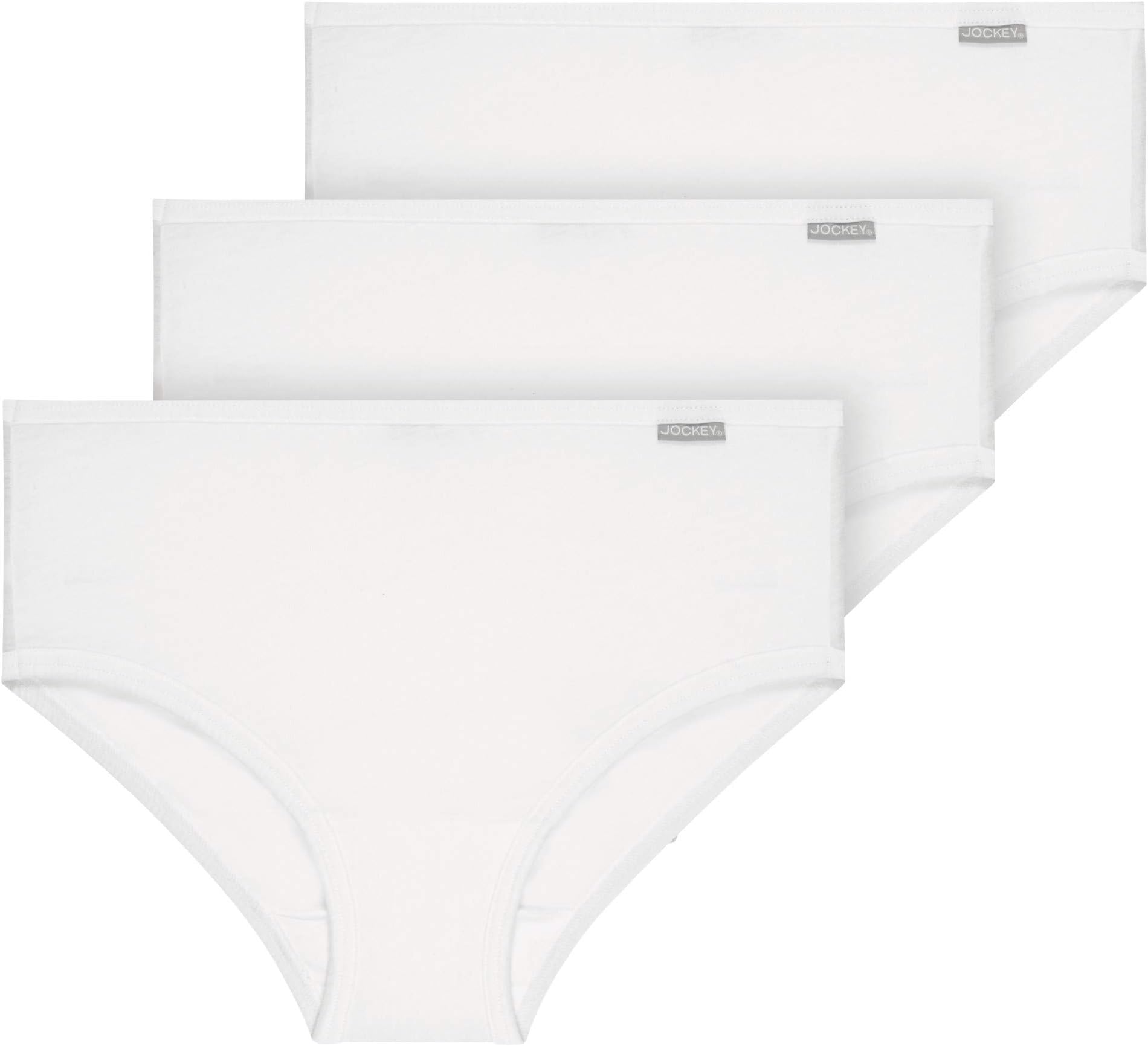 Jockey® Women's Underwear Elance™ Hipster 3Pack, White, Size L