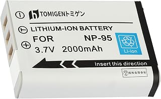 対応 F30 X100 X100S X100T X30 X70 XF10 互換カメラバッテリー 3.7V、2020mAh NP-95 6I2 [並行輸入品]