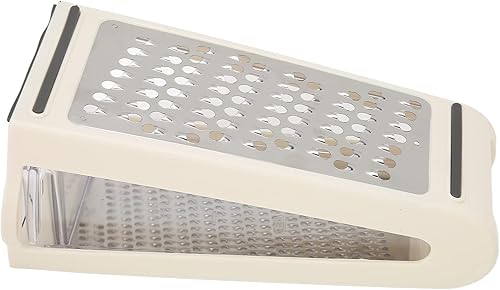Miniatura 6 de Rallador de queso, de doble cara ABS y PS Material Grips Box Rallador de alimentos, rallador de alimentos con un recipiente transparente para queso