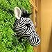 yuanchuang Stofftier 2020 Neuer Lebensechter Ausgestopfter Zebrakopf Für Kinderzimmer Wanddekoration Tierkopf