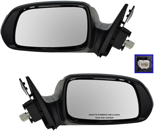 Miniatura 1 de Espejos retrovisores laterales eléctricos con par de señales de giro para 05-10 Scion tC