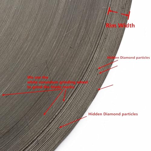 8" Inch 200 Mm Sintered Diamond Lapidary Saw Blade Circular Blades With 1" Arbor Cutting Stone Tools #TOP2