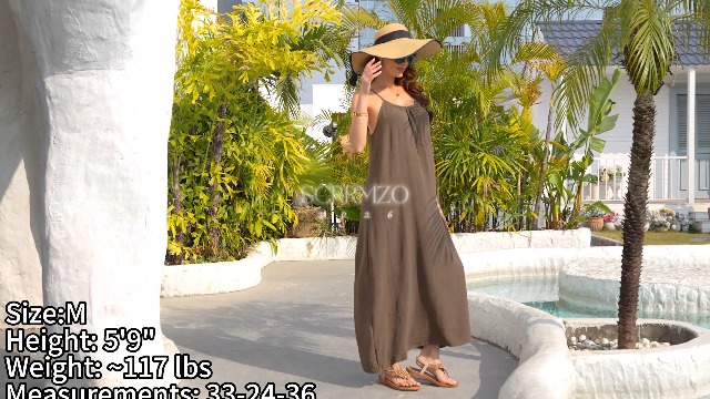 SCRRMZO House Dress Backless Cami Dresses for Women Cami Lounge Dress  Backless Sleeveless House Long Sundress with Back Tie Army Green at Amazon  Women's Clothing store