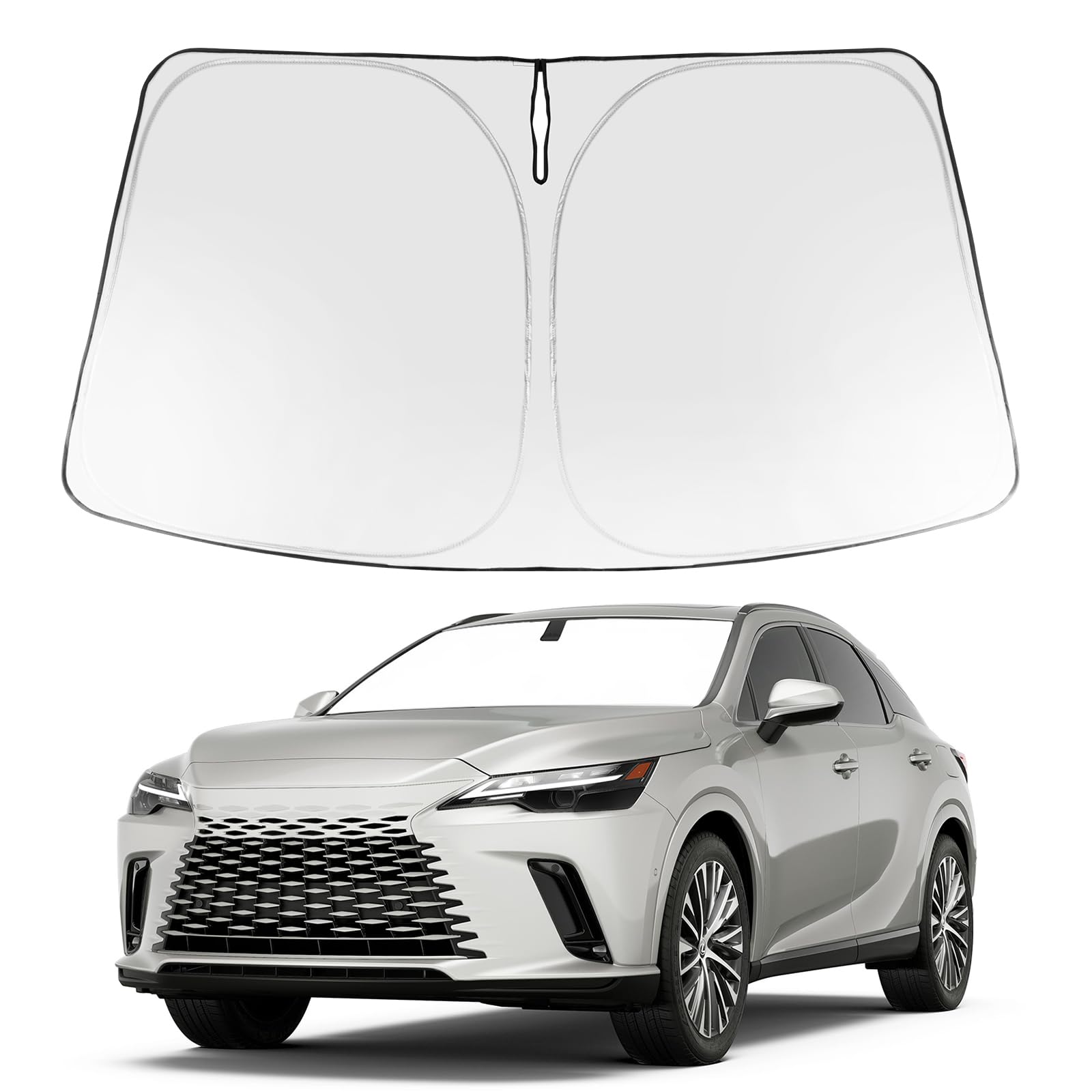 Proadsy Custom Fit 2023-2026 Lexus RX Windshield Sun Shade, Blocks Heat