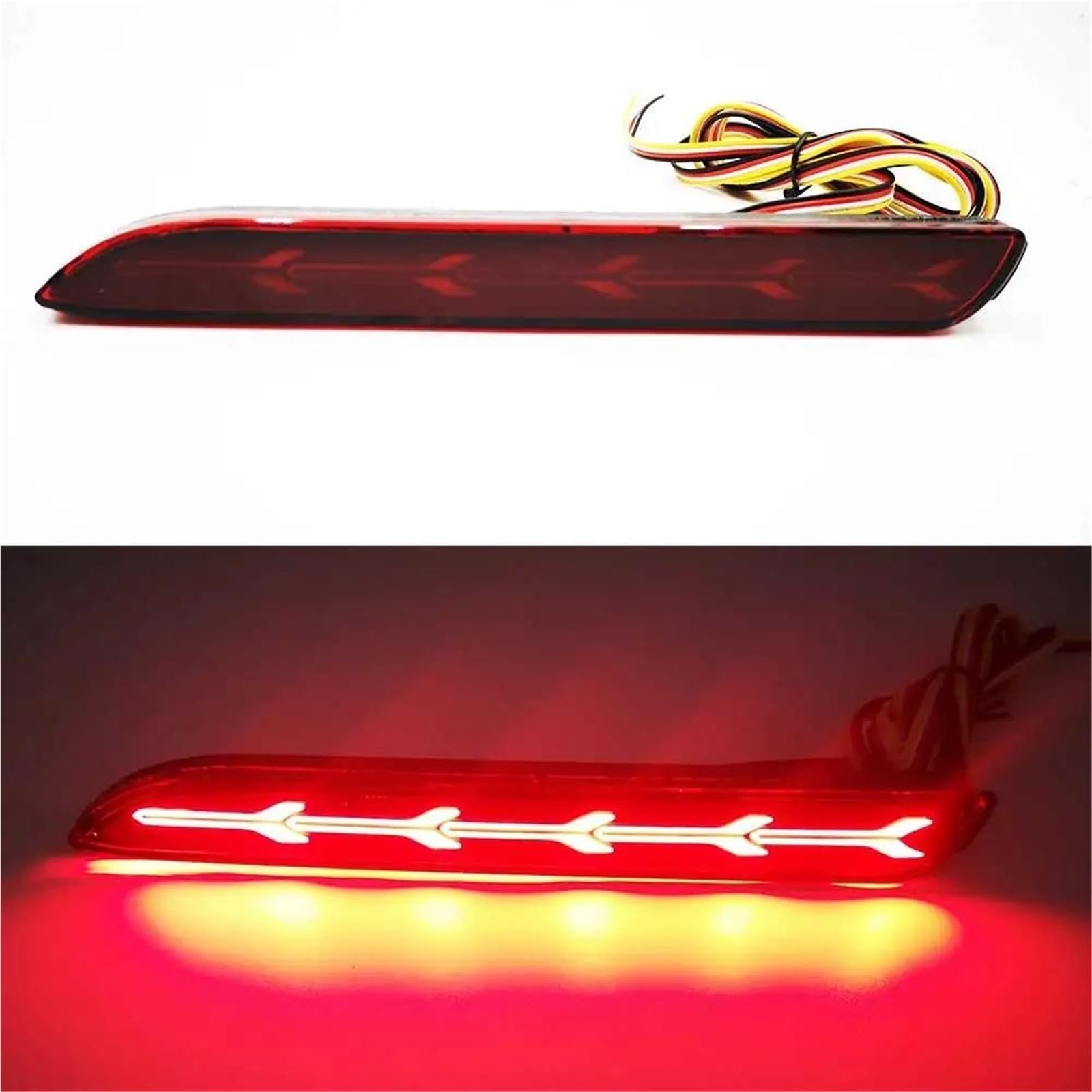 Luz Freno 1 Par Reflectores LED Traseros Luces Freno Posición Para Toyota Para RAV4 Para Camry Para Sienna Para Venza Para Avalon Montaje Alto Tercera Lámpara(2 Functions)
