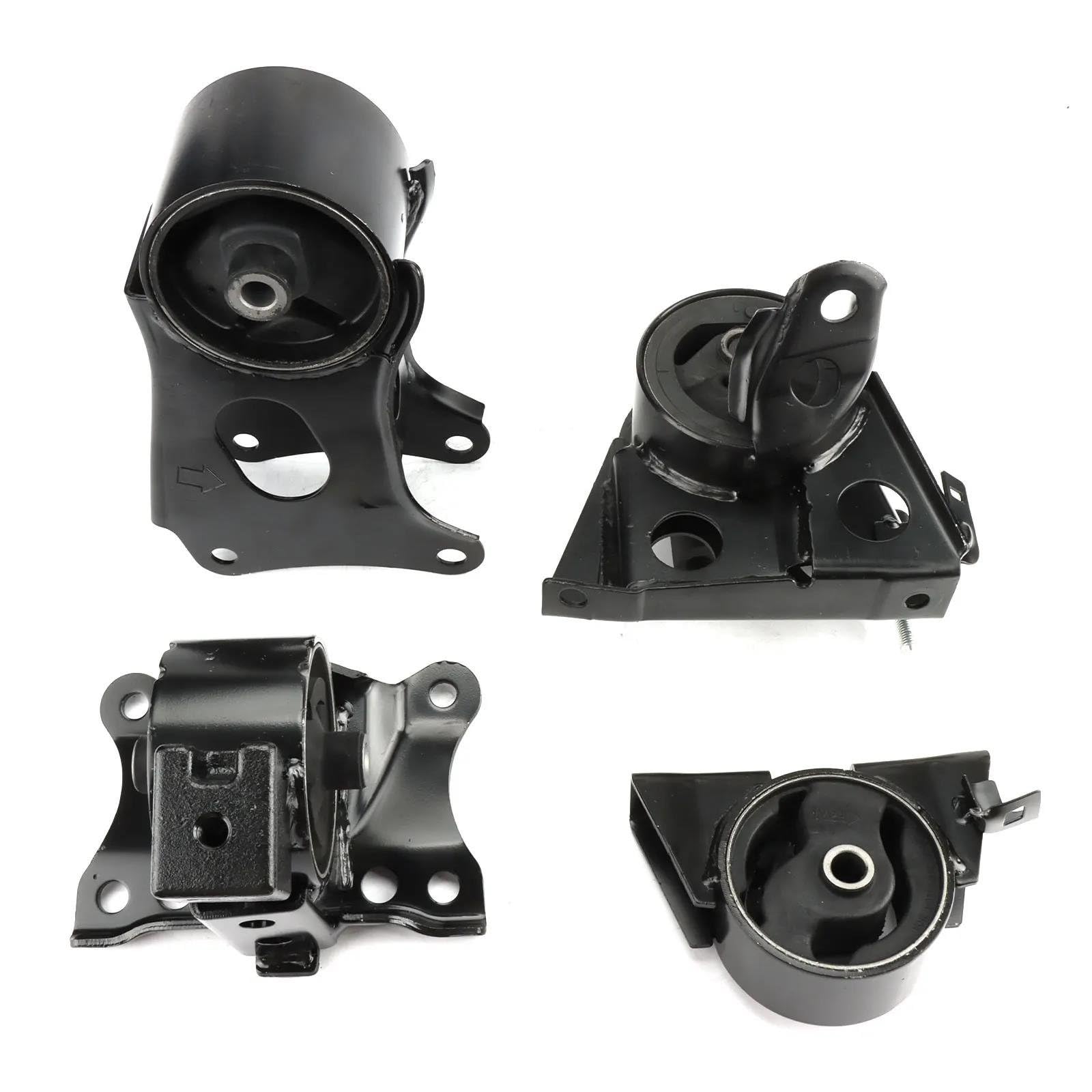 Generico Revisione del Motore Set Staffe Montaggio Motore Trasmissione Notor per Nissan per X-Trail 2.5l 2002-2007 113208H501 112108H30E