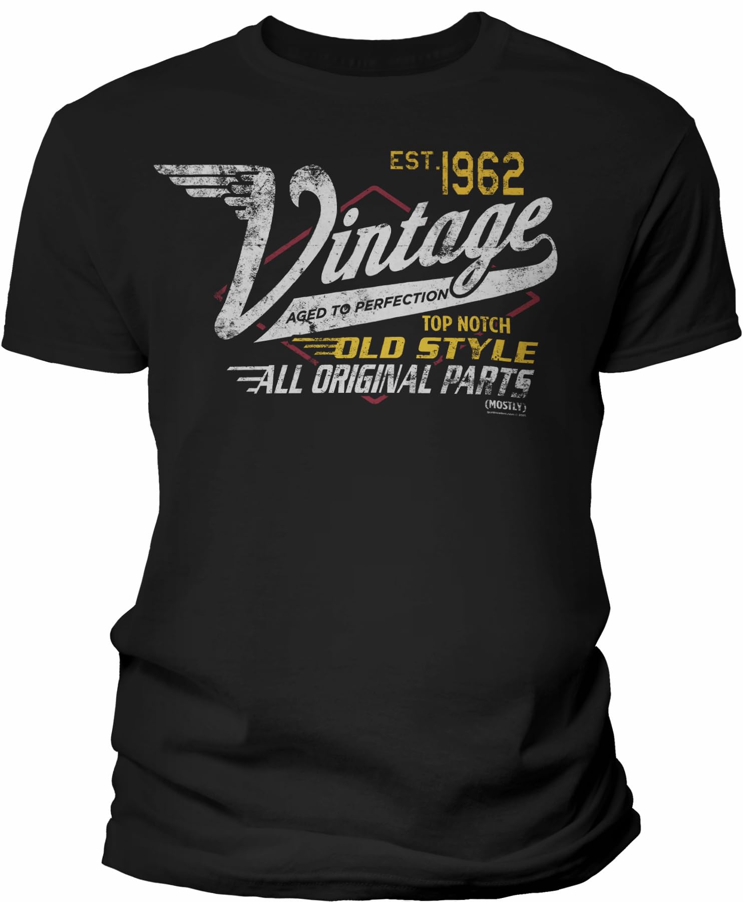 64th Birthday Gift for Men - Vintage 1962 Aged to Perfection - Racing - 64th Birthday Shirt