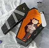 Grasslands Road Monster Mash Vampire Coffin Covered Dip Bowl with R.I.P. Spreader