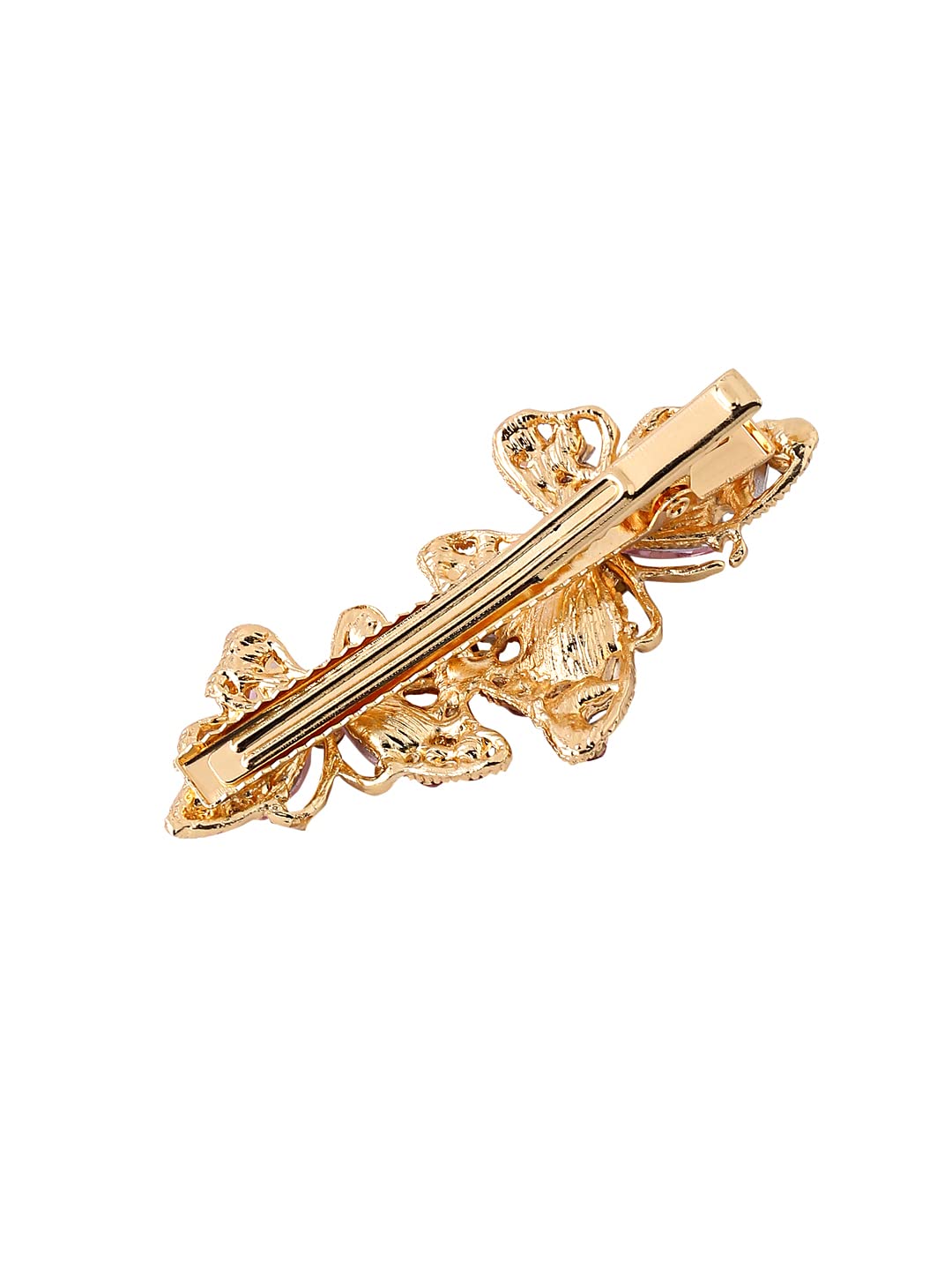 Crystal Butterfly Hair Clips Alligator Pins Set