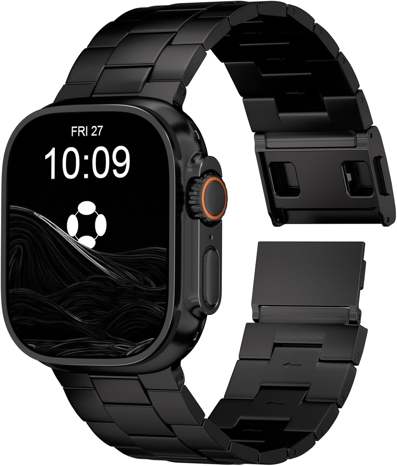 Titanium Apple Watch Band with DLC Coating