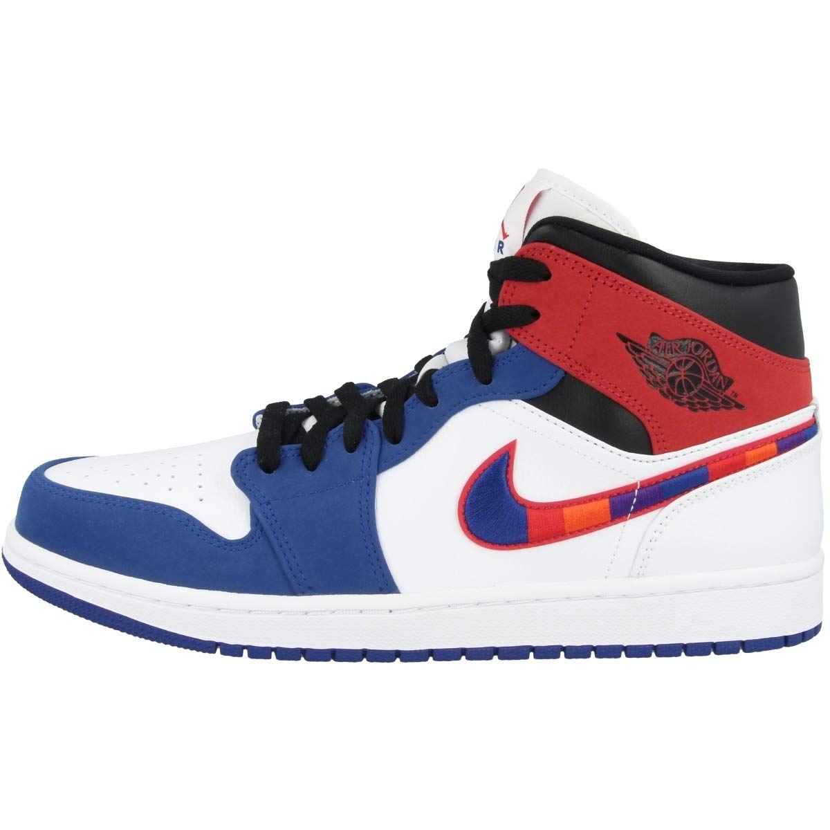 Men's) Air Jordan 1 Mid SE 'Multi-Color Swoosh' : Amazon.ca