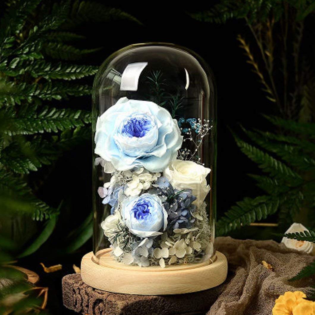 プリザーブドフラワードーム ブルーローズ fit=scale-down,w=1200