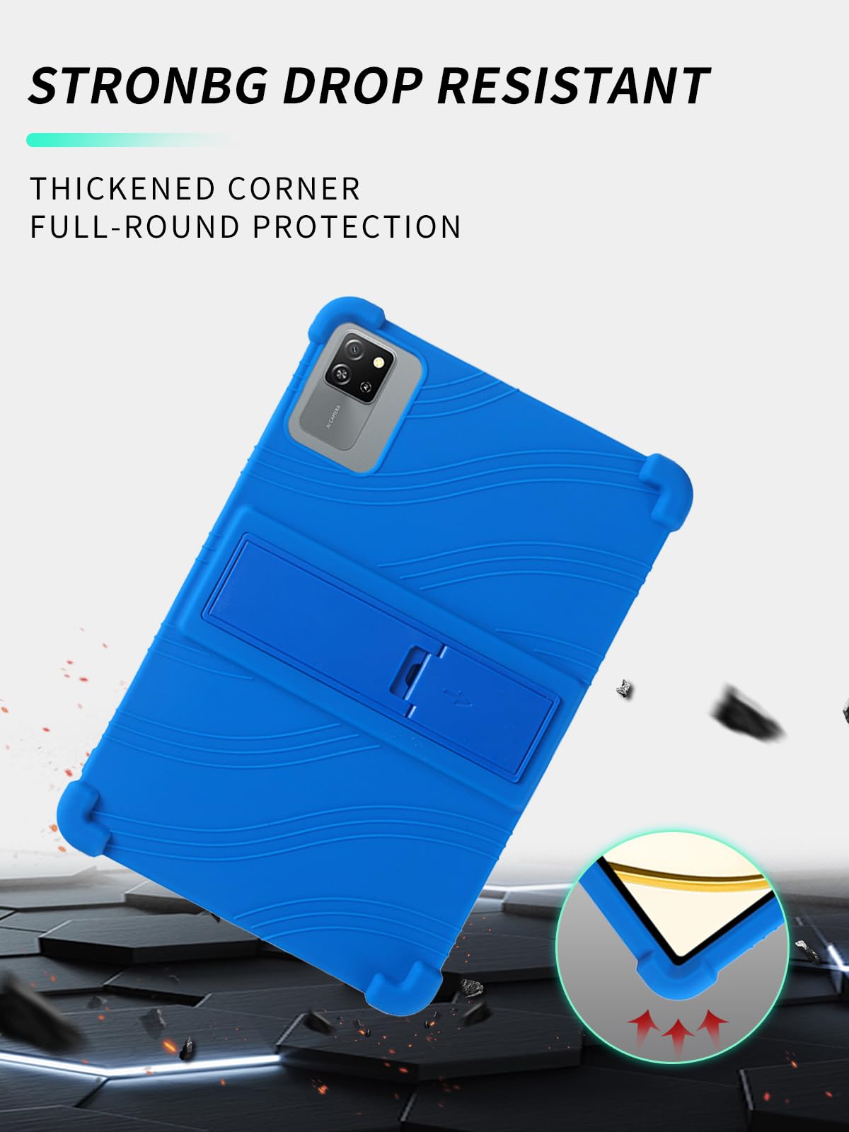 Blackview Tab 60 pro　専用ケース　保護フィルム2枚付 Amazon.com: Case for Blackview Tab 60 Pro Android 14 Tablets 10.1