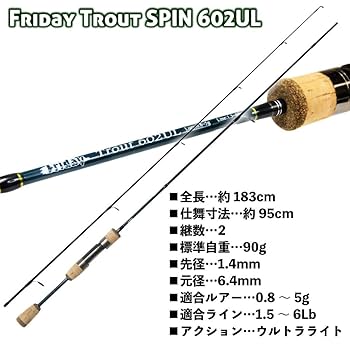 SUZUMI ロッド　トラウトスピン つり具の上州屋 - あなたのフィッシング＆アウトドアライフを