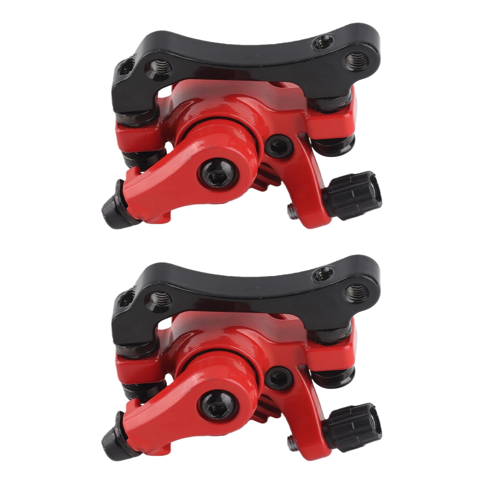 SPYMINNPOO Electric Scooter Brake Caliper, 8/10 Inch Aluminum Alloy Front Rear Mechanical Disc Brake Calipers for Mountain Bike