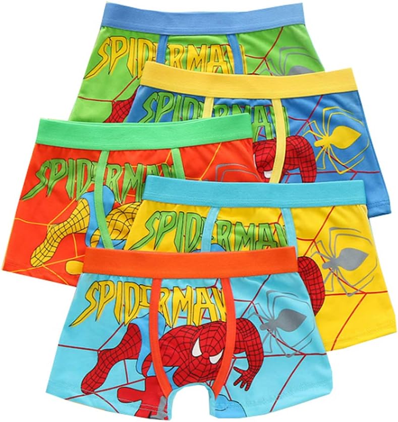 28 Years Boys Captain America Boxer Briefs Cotton Underwear For