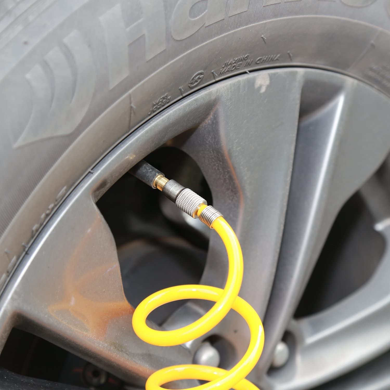 Compresor de Aire Portátil 12V 150PSI para Coche Doble Cilindro 85 L/min Inflador Neumáticos Turismo 4x4 Moto