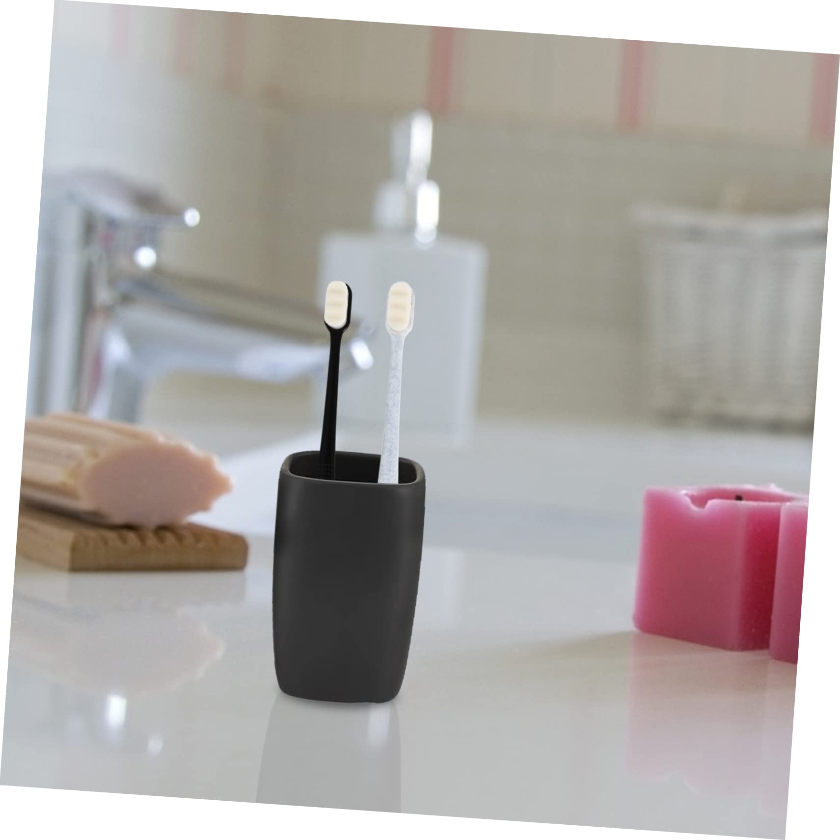 Mobestech 18pezzi Spazzolini Morbidi Per Adulti Design Slanciato e Manico Ergonomico Per Pulizia Delicata
