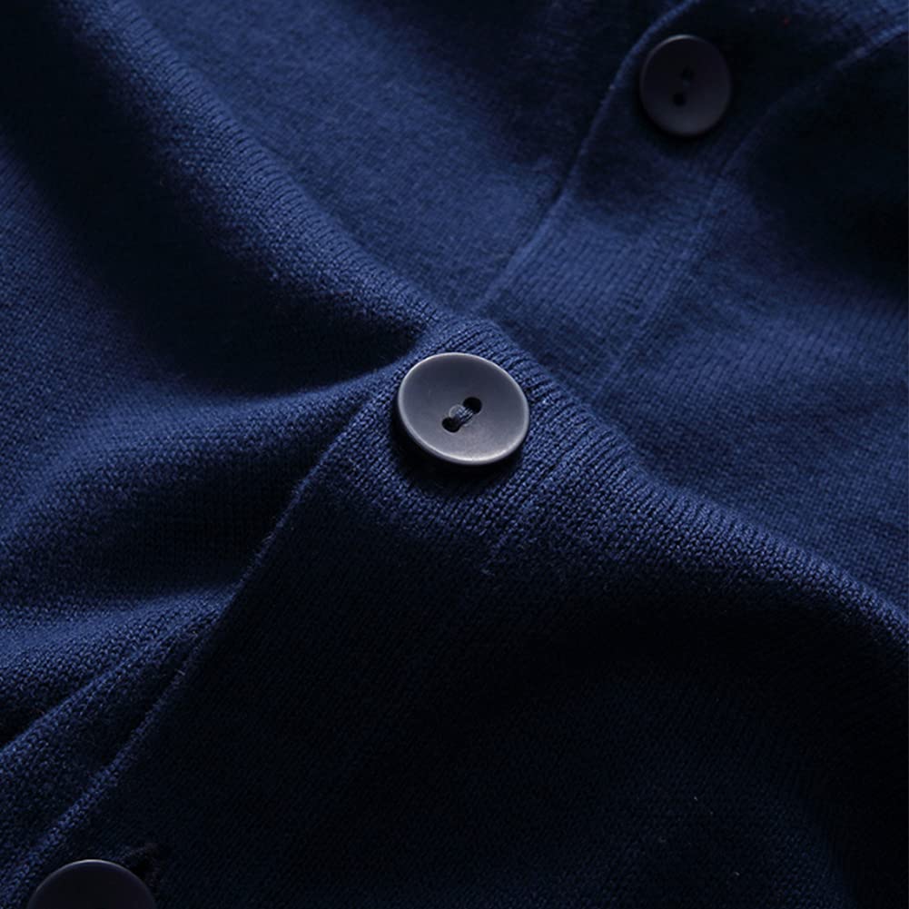 Cardigan pour Hommes avec Boutons, Tricots Léger
