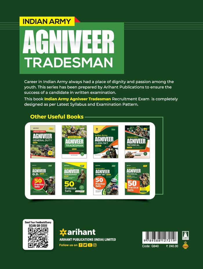 Image of Indian Army Agniveer Tradesman Phase 1 Exam