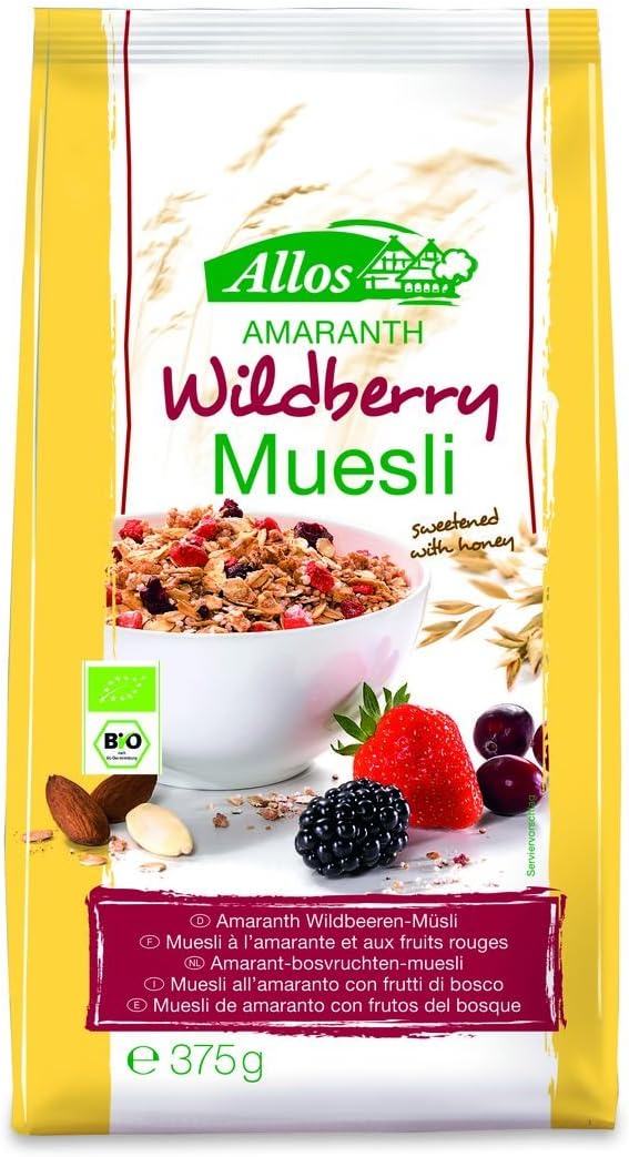 Allos - Amaranth Wildberry Muesli - 375g