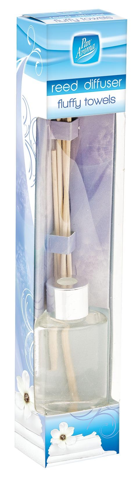 30ml Reed Diffuser, Soothing Fragrance, Home Decor, Fragrance Diffusers Set With Sticks, Best Aroma Scent For Home, Kitchen, Living Room, Bathroom (30ml FluffyTowel)