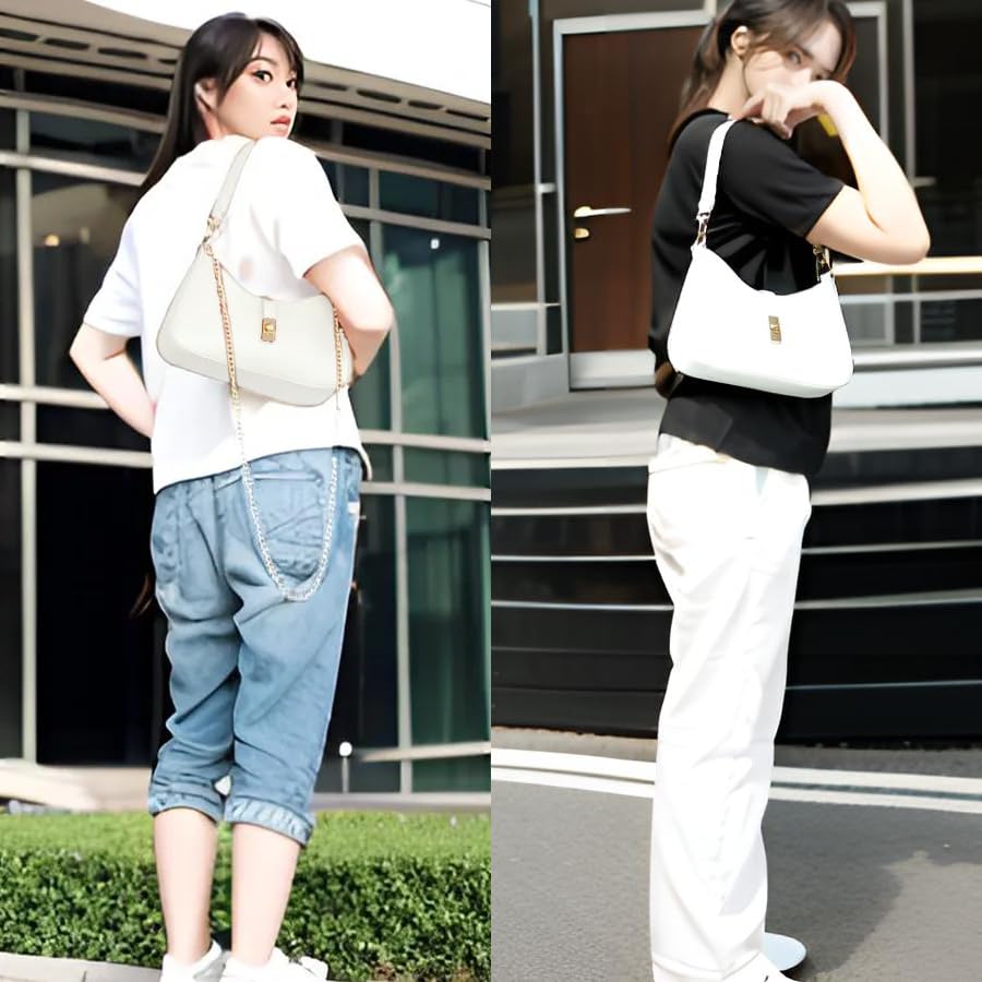 Purses for Women, Shoulder Bag for Women, Handbag Hobo Bags Vegan Leather Crossbody Purse Convertible3