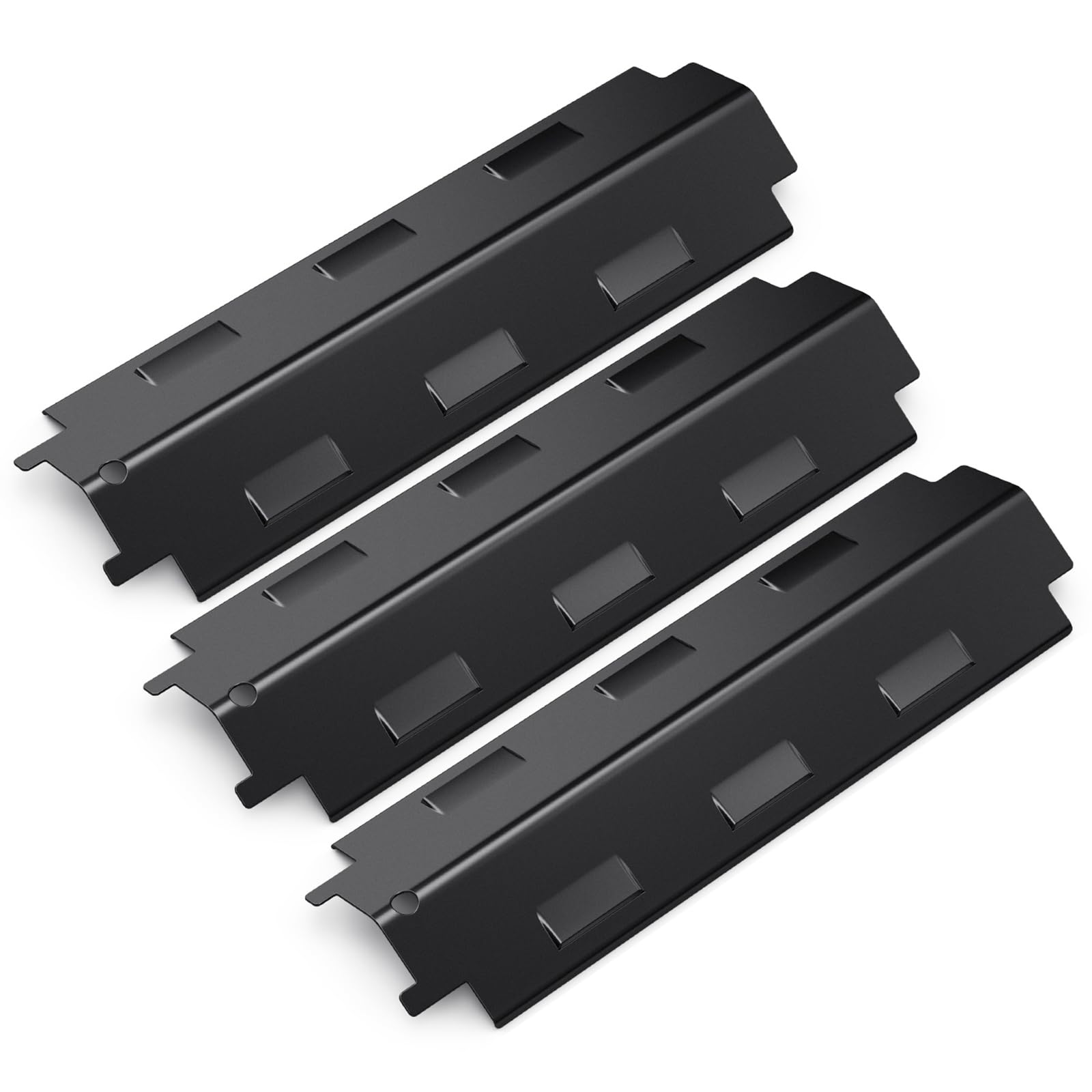 Diffusore Di Calore E Protezione Termica In Acciaio Inox Per Griglie A Pellet, 33x28x12,7 Cm, Per Traeger E Compatibili