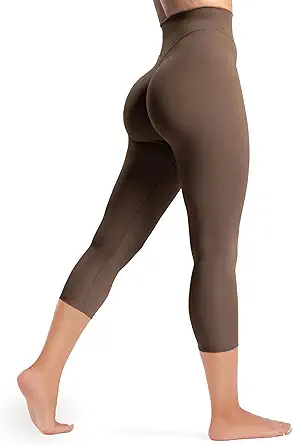 Olmlmt No Front Seam Workout Leggings for Women Tummy Control Butt Lifting Leggings Buttery Soft Gym Yoga Pants