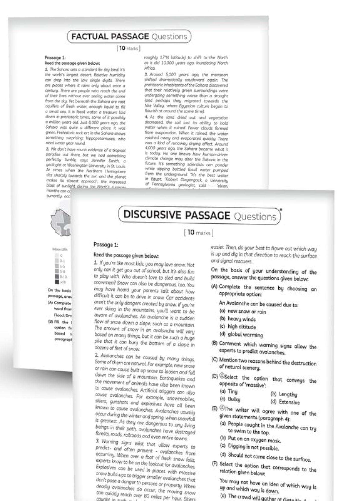 CBSE Class 10 English Bank 2024-25, Latest Syllabus