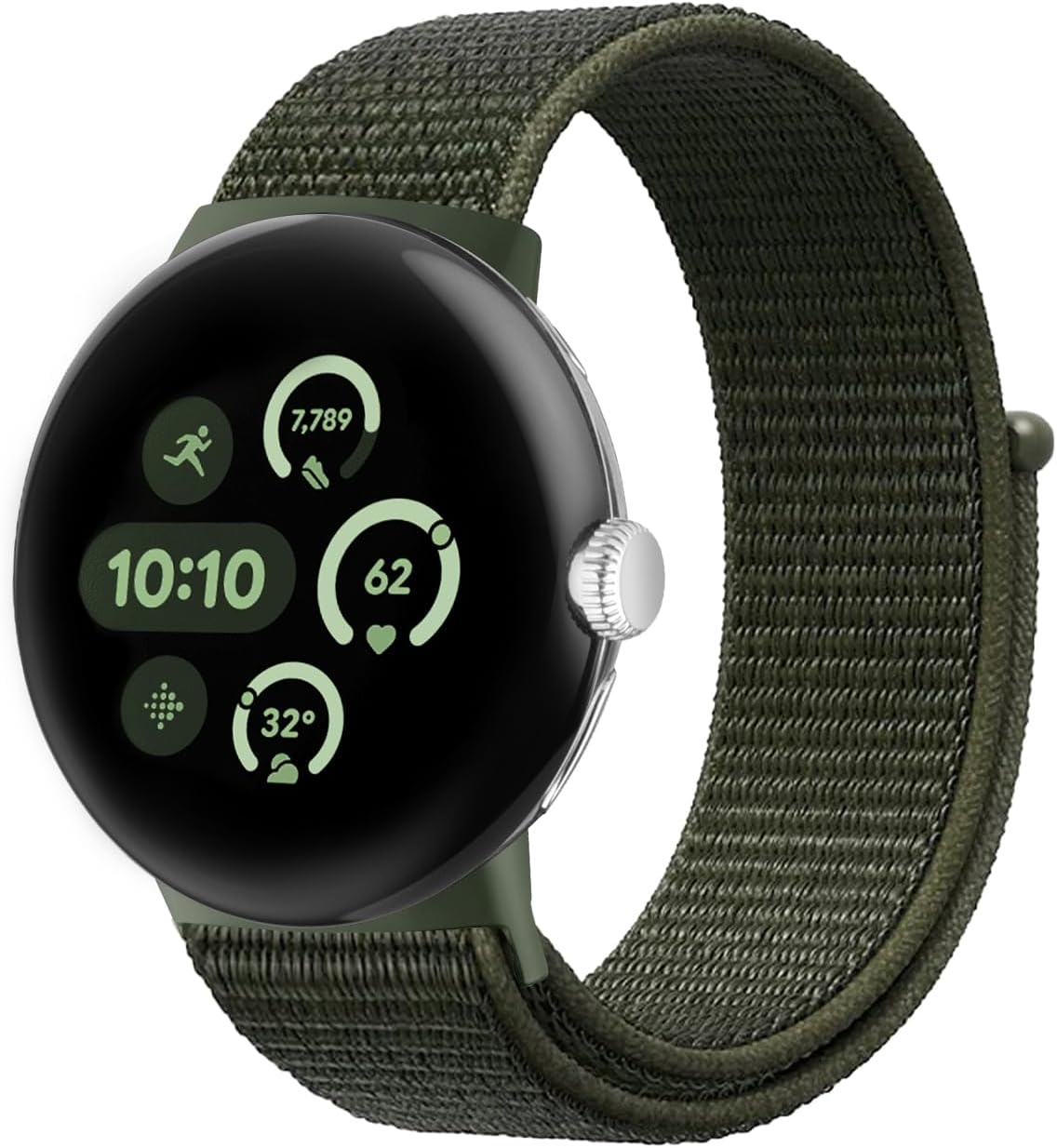 BlackPro Compatible with Google Pixel Watch 4 45mm/3 41mm Band, Adjustable Breathable Sport Strap for Google Pixel 4/3/2/1 Band for Men Women