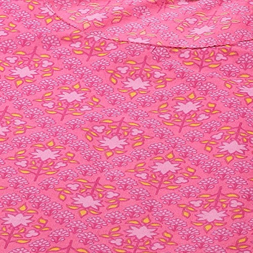 Image of Rangriti Fuschia Cotton Straight Kurta
