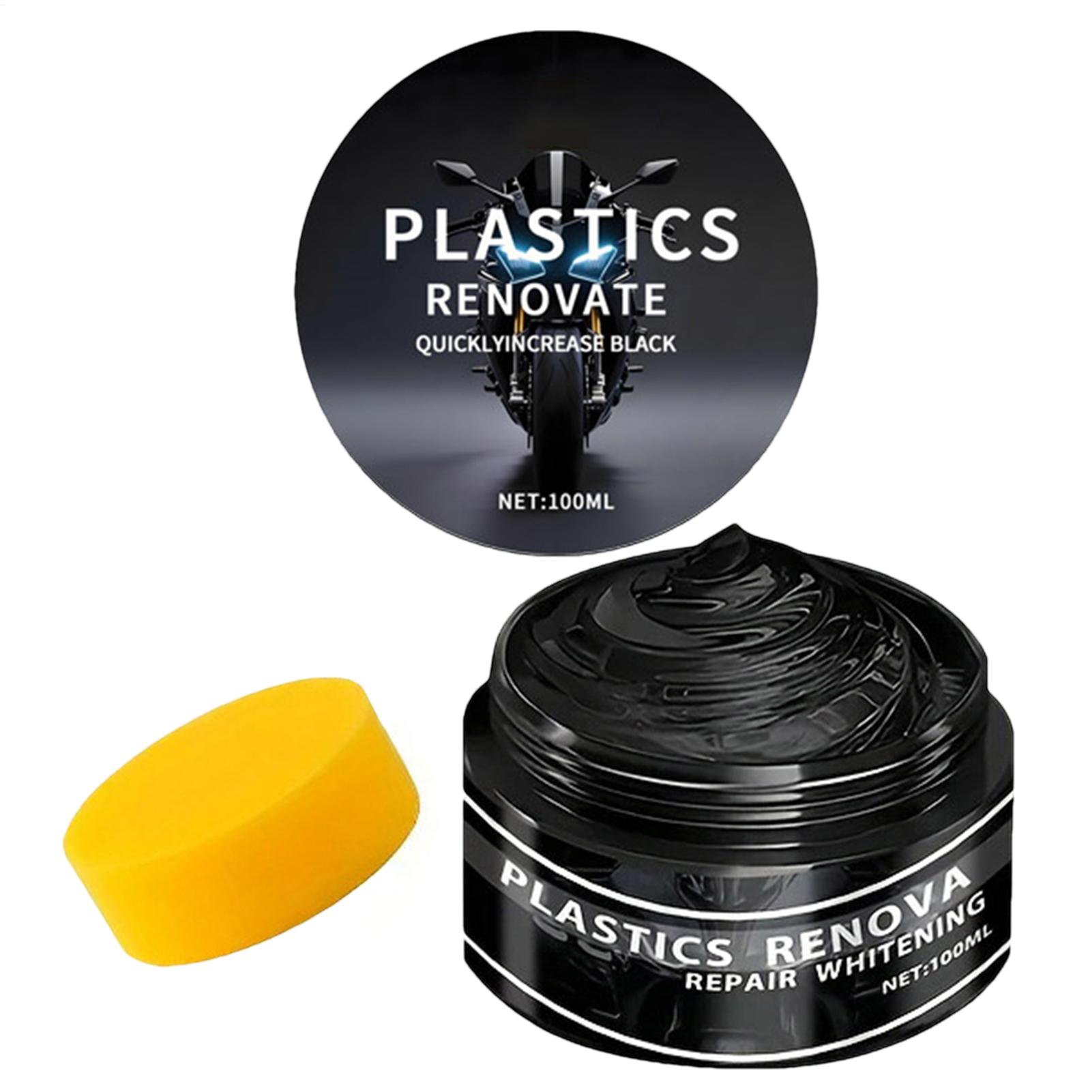 Amazon | （100ml）未塗装樹脂復活剤 プラスチック艶出し 塗るだけ簡単