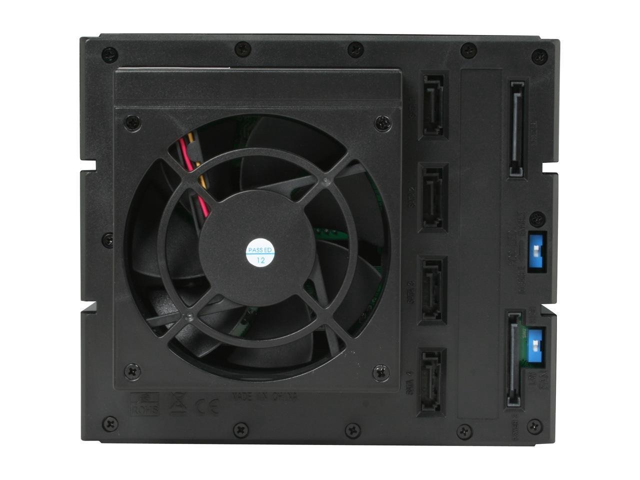 Amazon.com: iStarUSA Group 3x5.25 to 4x3.5 SAS Cage Black Trayless