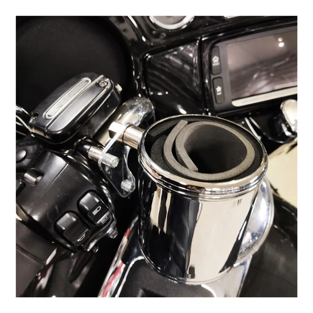 Soporte para Vaso De Agua De Motocicleta para H&arley para Touring para Road King para Dyna 997-2018 para In&dian para Roadmaster para Elite 14-19 Lateral Portabidones
