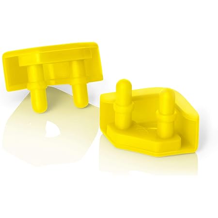 Noctua NA-SAVP5 chromax.Yellow, Paneles Anti-Vibración para Ventiladores de 92 mm y 80 mm (16 Unidades, Amarillo)