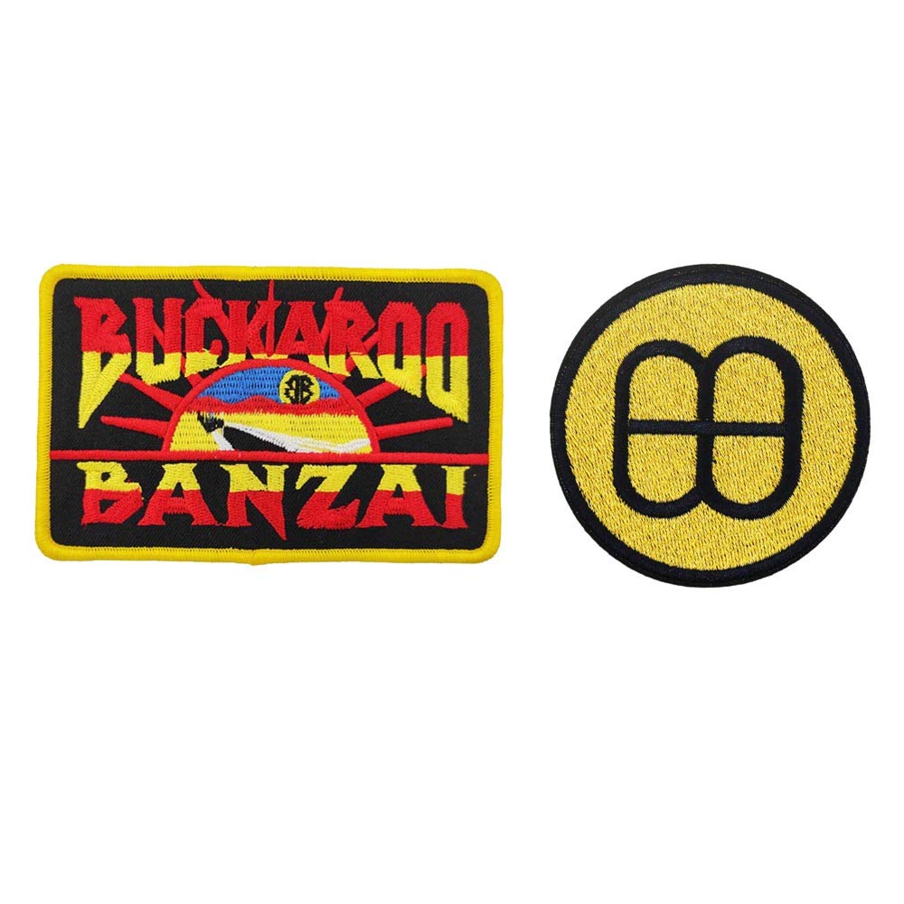 Cute-PatchBuckaroo Banzai Embroidered Iron on Patch sew on Cartoon Applique Patch