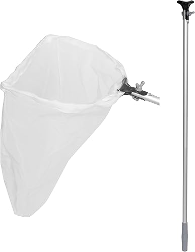 Eisco Labs Ultra Compact, D Frame Aquatic Net - Fine Mesh Plankton Net - Plastic Handle Built Into Frame - Field Pack Style - 16" Diameter, 10" Depth