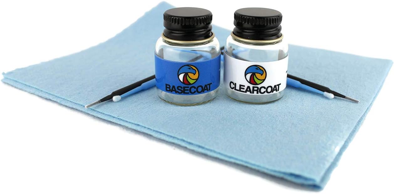American Touch Up Paint Exact Match Compatible with BMW C2Y Bluestone Metallic - Paint Jar, Essential