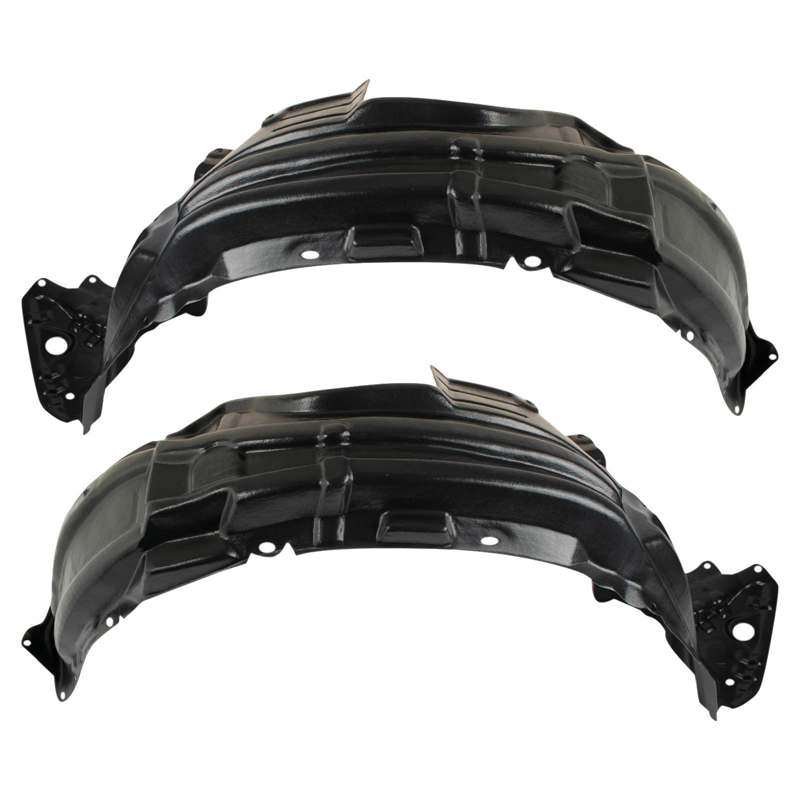 TRQ Front Inner Fender Liner Set | For 2011-2015 Lexus CT200h LX1248113 LX1249113