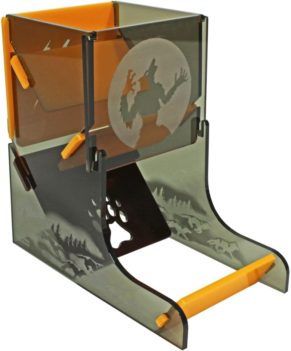 LITKO Dice Tower | Horror Themed Dice Roller | Board Games (Werewolf)