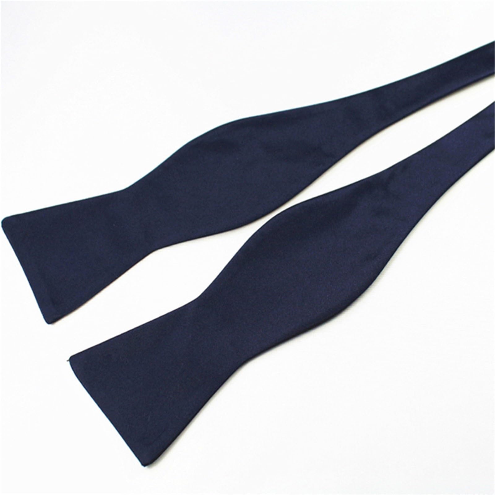 Papillon da annodare uomo in tinta unita alla moda regolabile sposa for accessori