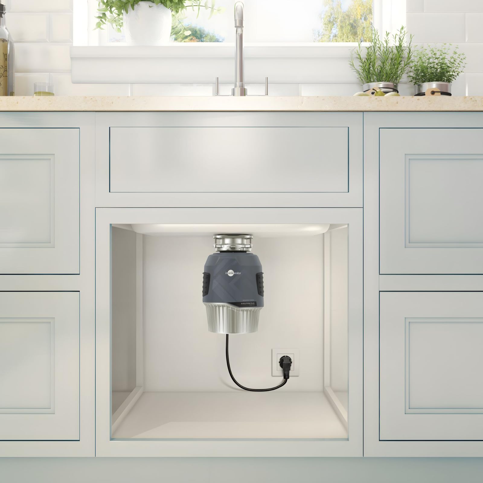 InSinkErator Trituradora de residuos de cocina Evolution Plus 1000 SR Waste Disposer