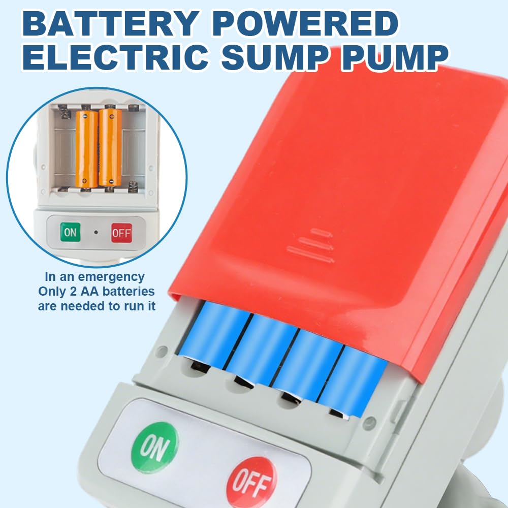 Kraftstoff Umfüllpumpe mit Auto-Stopp-Sensor, Afenau 2.4 GPM Benzinpumpe für Kanister mit 3 Größe Tankadapter, 53“ Schläuchen Benzinpumpe Elektrisch für Benzin, Diesel, Öl (Ohne Kanister)