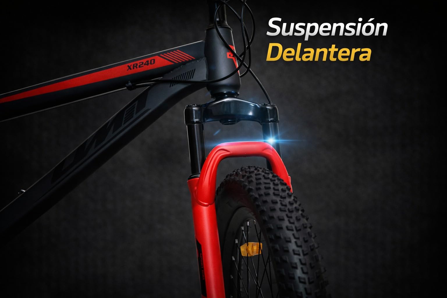 ️ Bicicleta 24 Pulgadas niño 8-12 años | Bicicleta de montaña + Ruedas Fat 3.0 + 21 Velocidades Shimano + Suspensión Delantera | Ideal para Aventuras al Aire Libre (Gris-Roja)