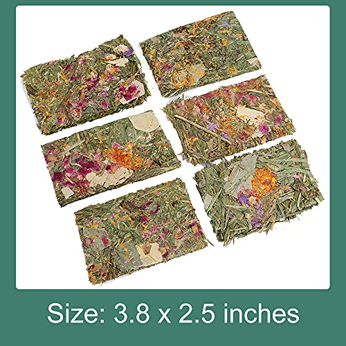 Abizoo Petisco de coelho, feno molar natural Timothy Herbal Floral Aroma Lanche Brinquedos para Mast