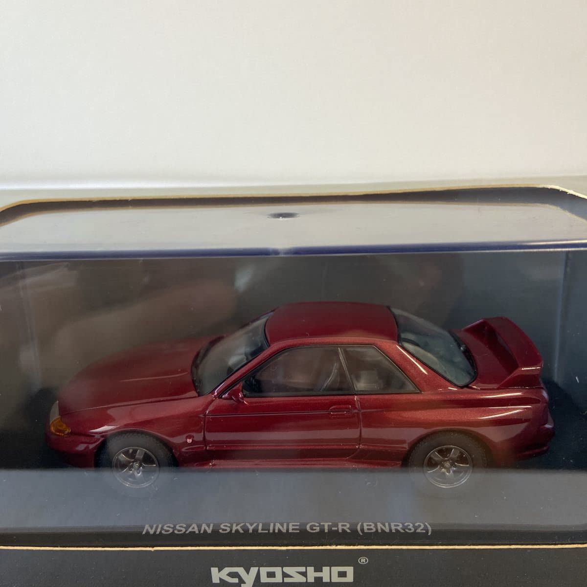 Amazon | 京商 1/43 日産 スカイライン GT-R BNR32 Red Pearl Metallic