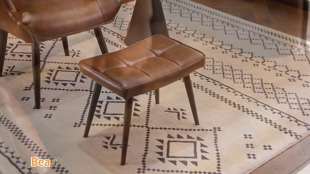 Sillón Plegable Marrón con Cuero Sintético miniatura 7