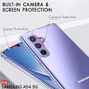 TheGiftKart Ultra-Hybrid Crystal Clear Back Case Cover for Samsung Galaxy A54 5G | Shockproof Design | Hard Back Cover Case for Samsung Galaxy A54 5G (PC & TPU, Transparent) gallery image