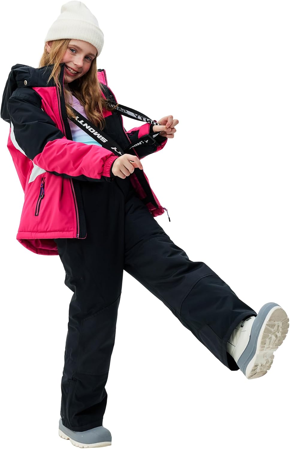 Kids Ski Suit Girls Boys Snowsuits Winter Ski Jacket & Bib Pants Set Snowboard Waterproof Windproof Warm Coat - Image 2